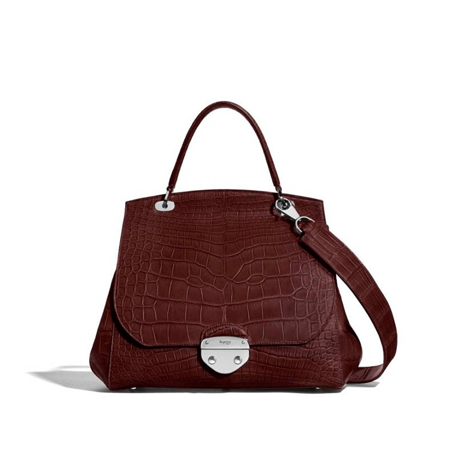 Belle Large Handbag in Crocodile