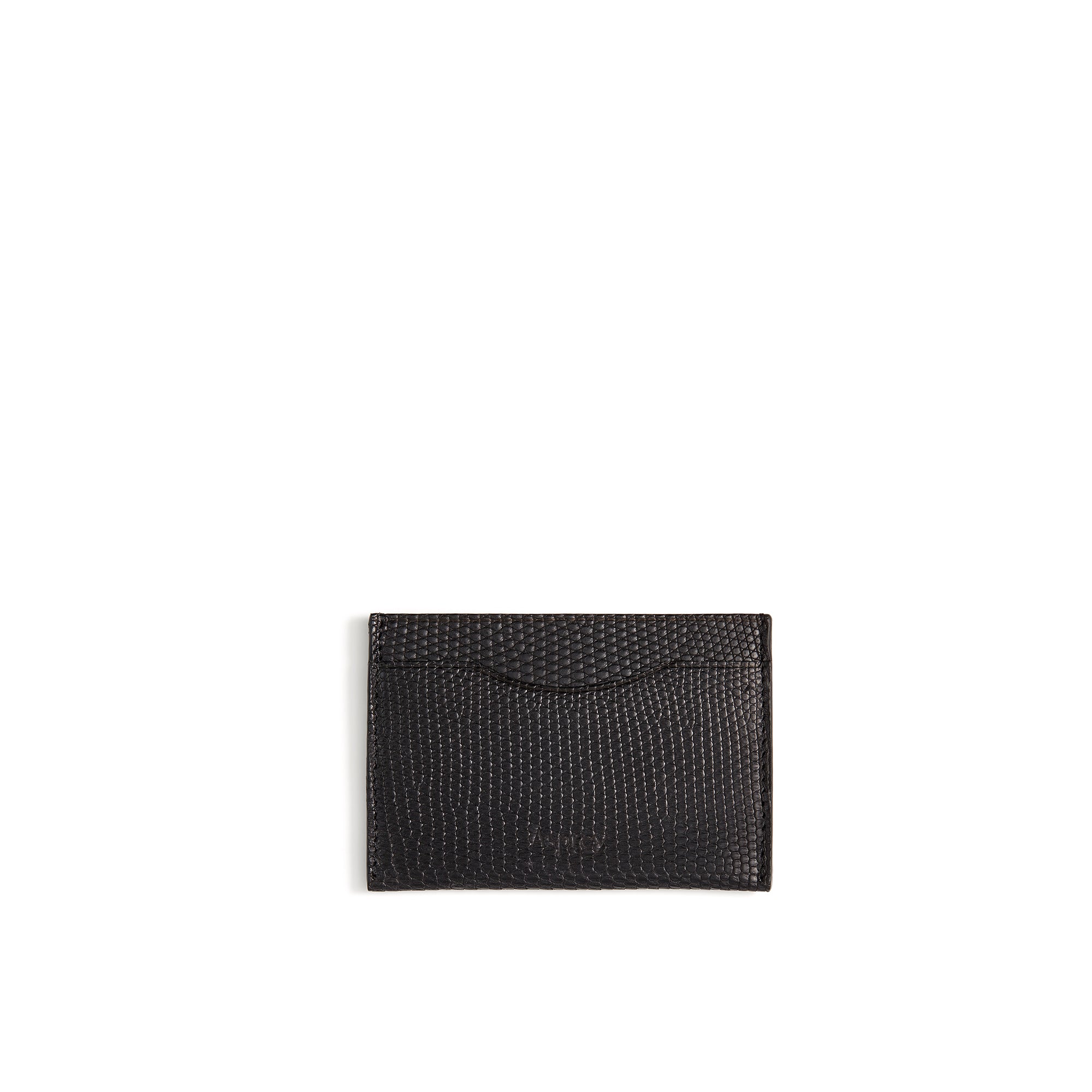 Bond Street Slip Card Holder in Crocodile | Asprey London