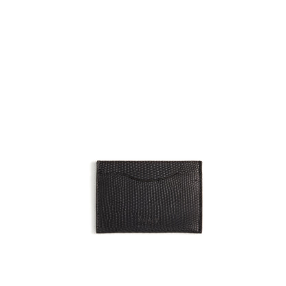 Bond Street Slip Card Holder in Lizard