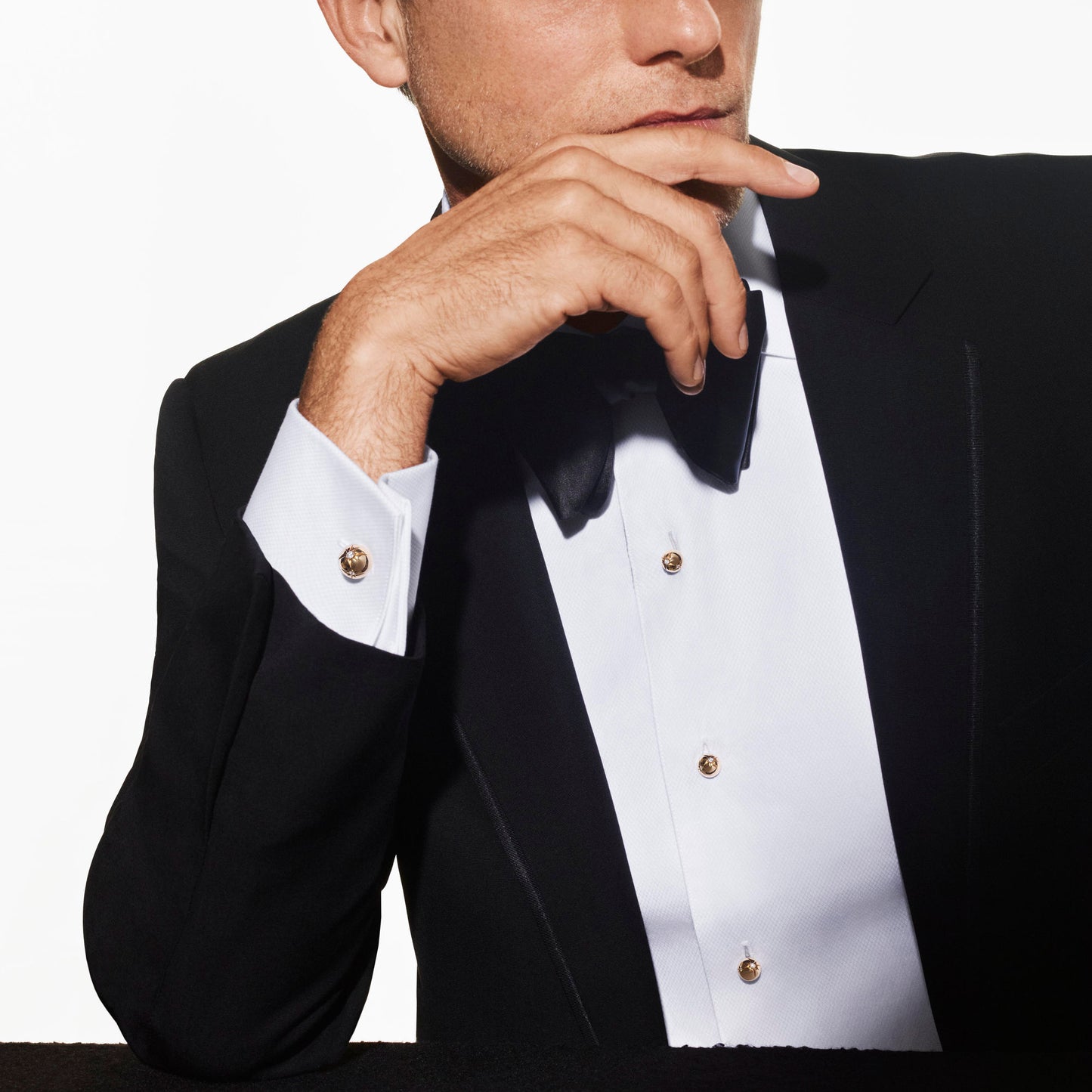 Cosmic Shooting Stars Cufflinks in 18ct Yellow Gold with Diamonds