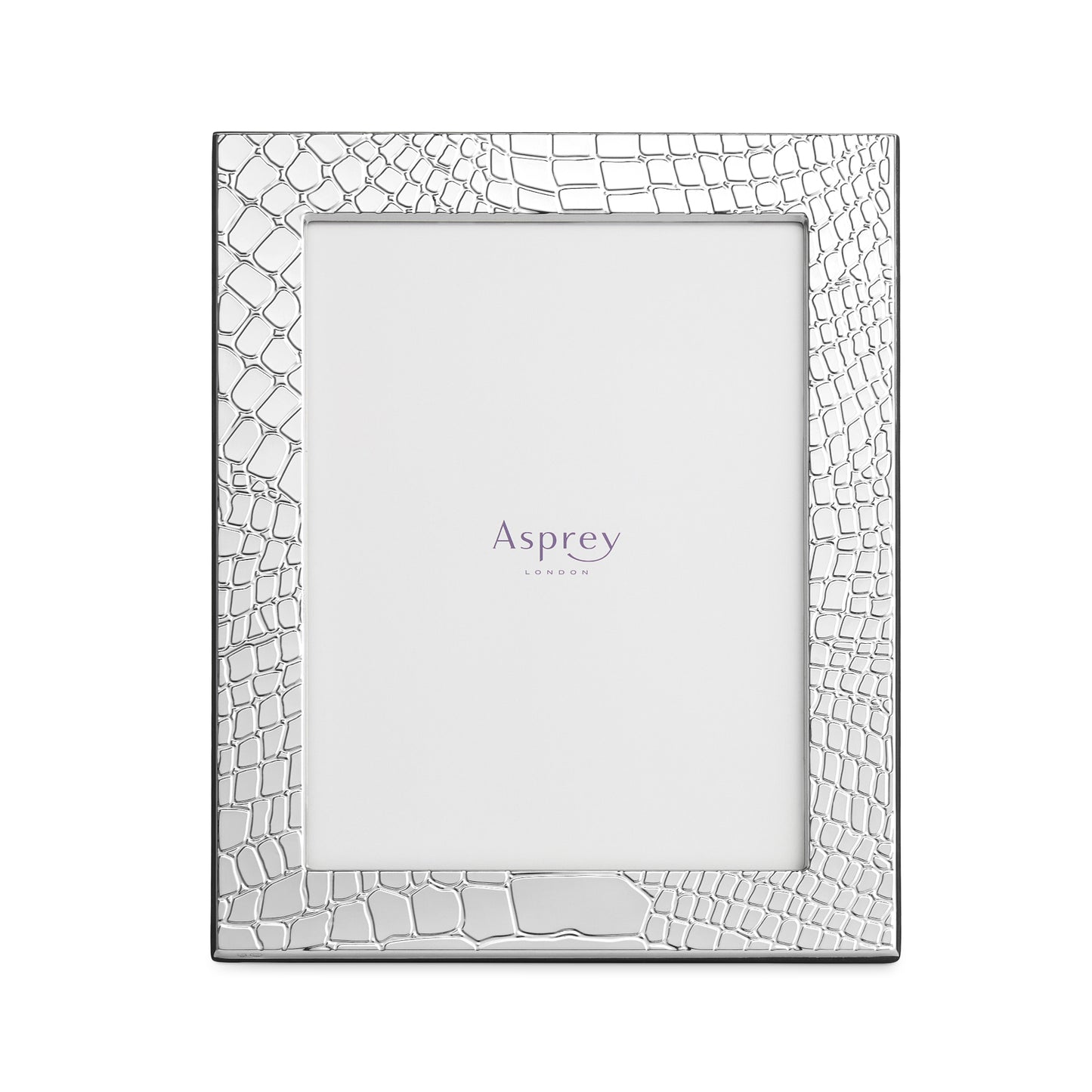 Croc Frame in Sterling Silver