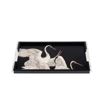 Dancing Cranes Tray