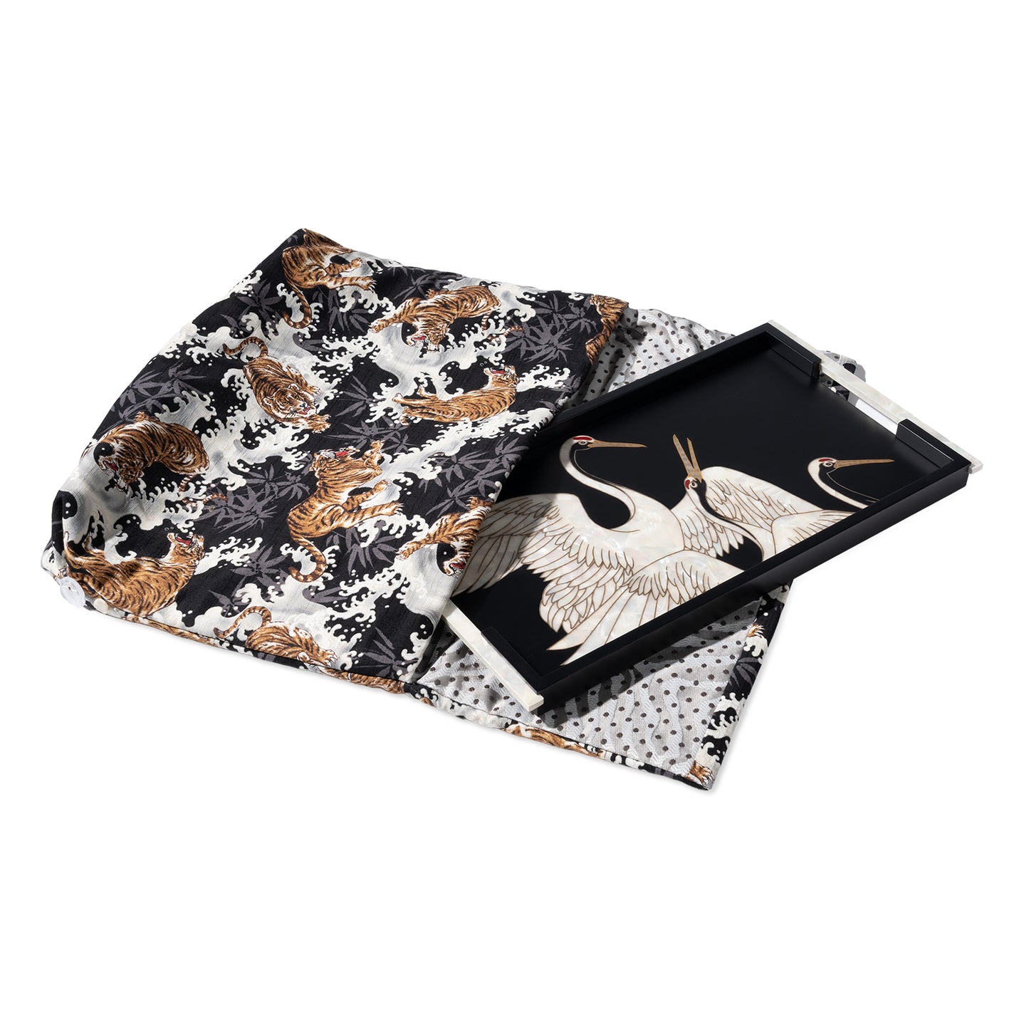 Dancing Cranes Tray