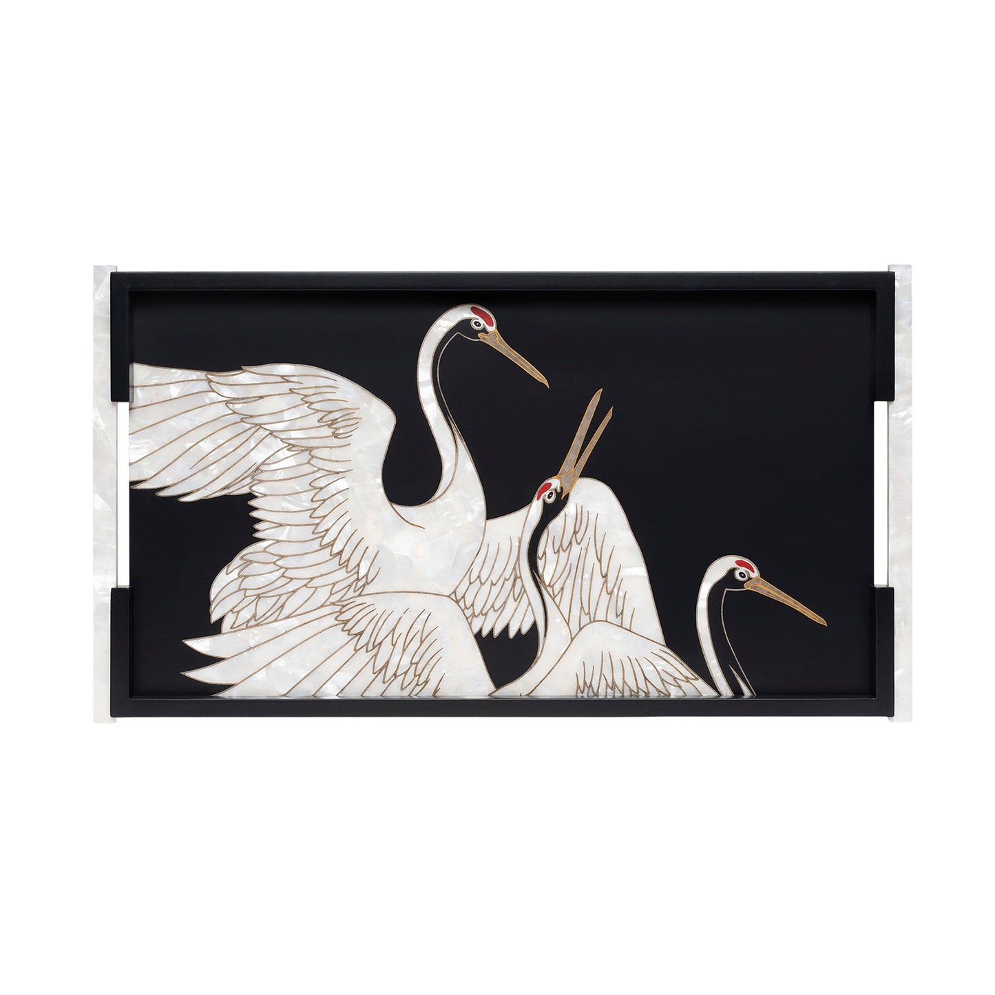 Dancing Cranes Tray