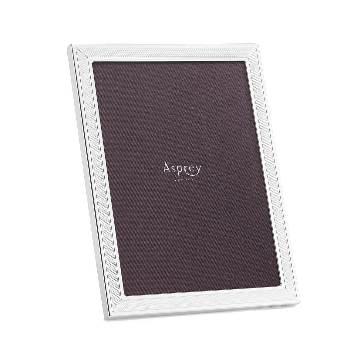 Engine-Turned Frame in Sterling Silver