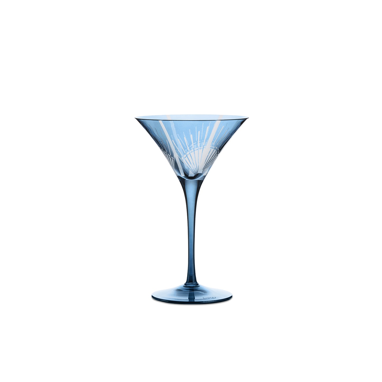 The Hamptons Crystal Martini Glass