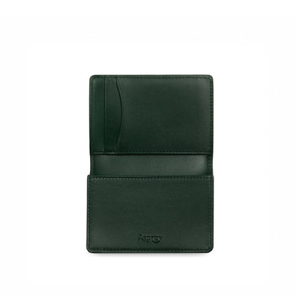 Hanover Folding Card Holder in Saddle Leather