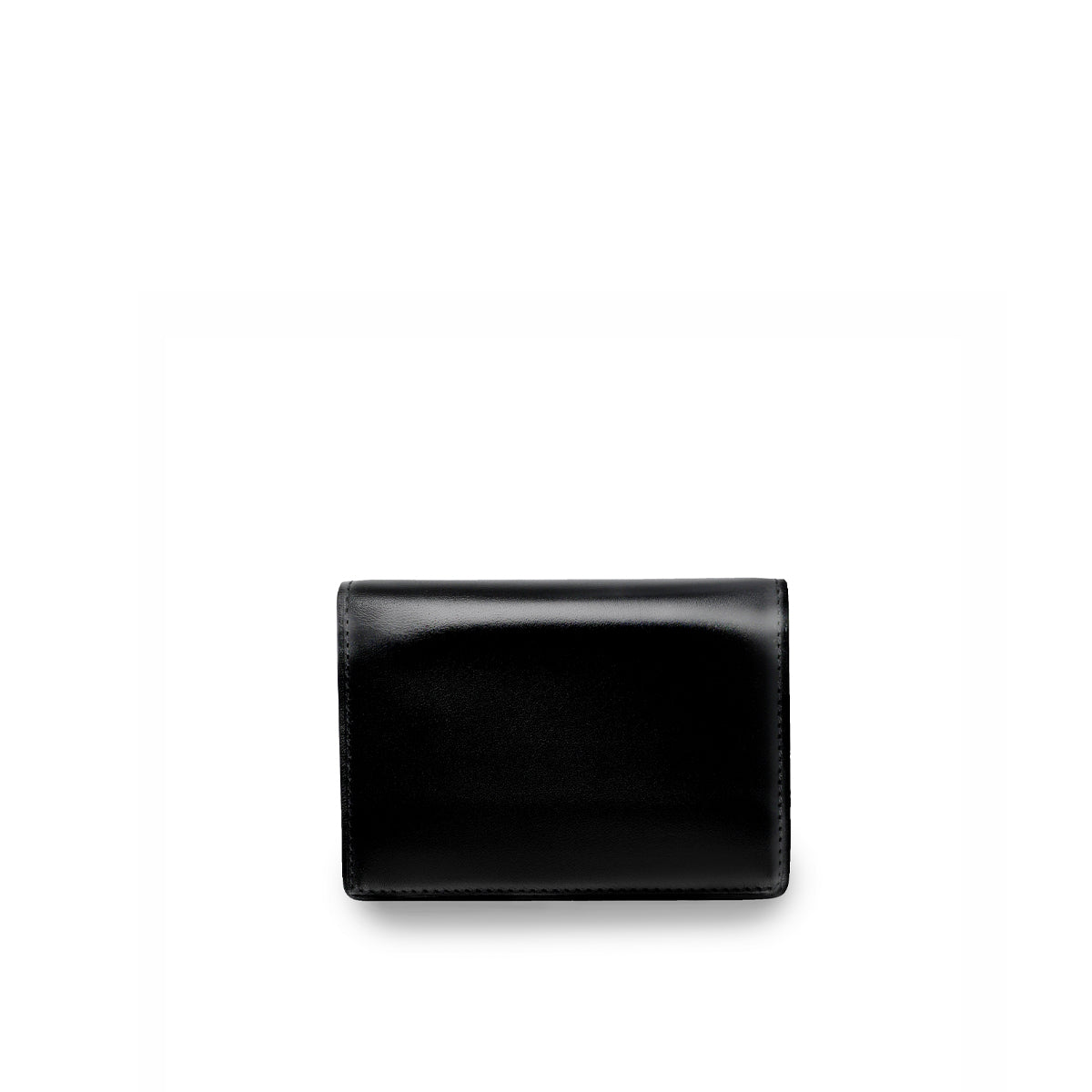Hanover Flat Card Holder in Saddle Leather