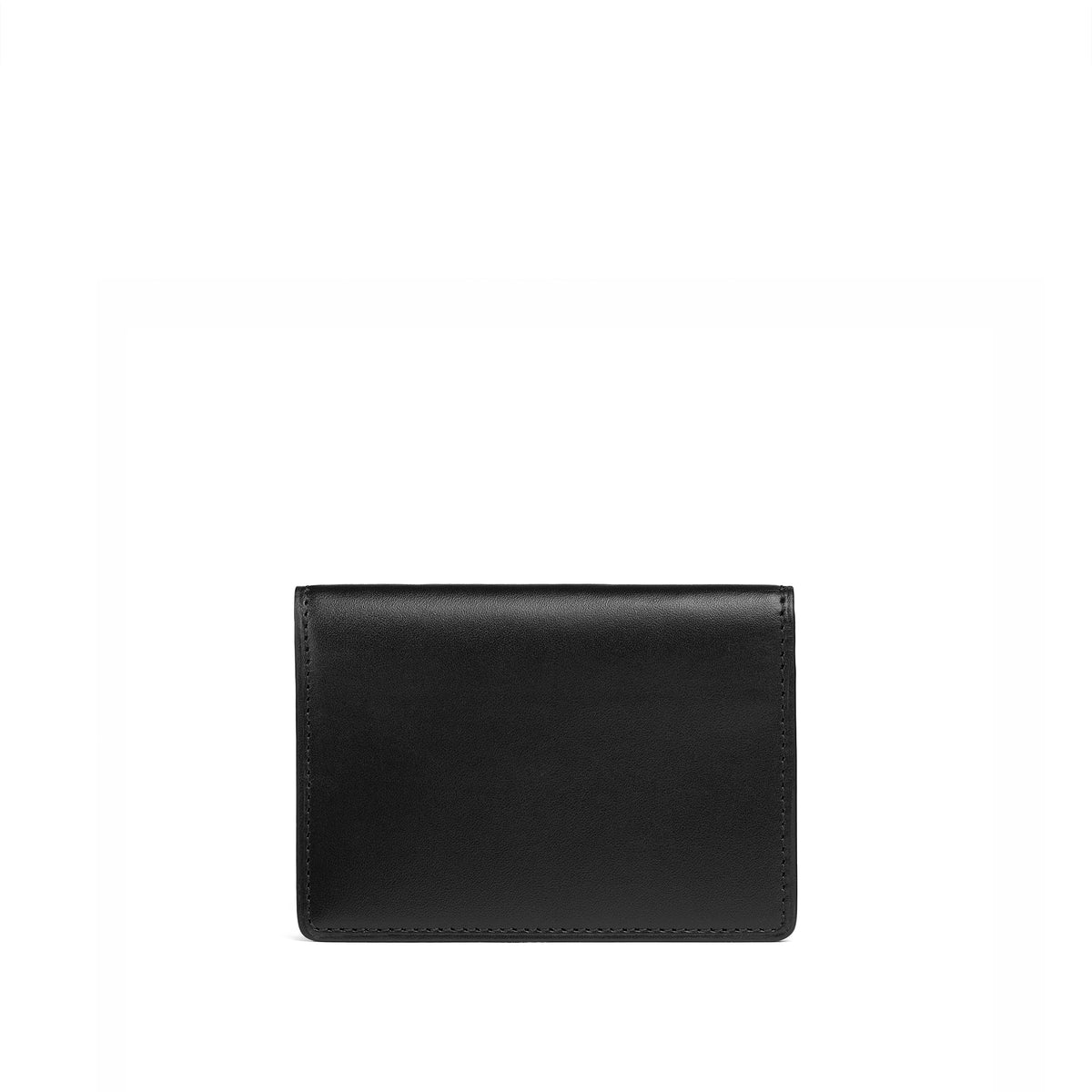 Hanover Flat Card Holder in Saddle Leather