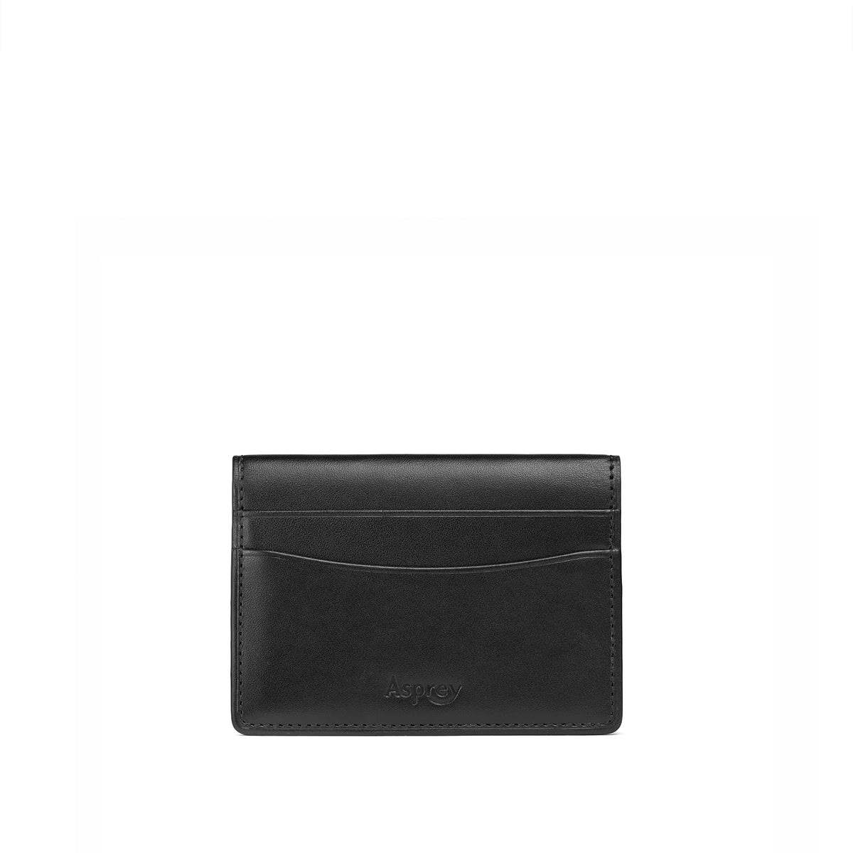 Hanover Flat Card Holder in Saddle Leather