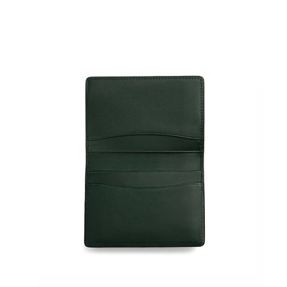 Hanover Flat Card Holder in Saddle Leather