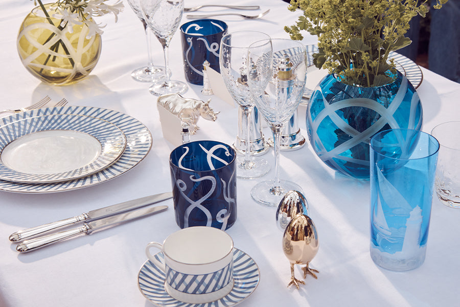 スタッグ シャンパンクーラー スターリングシルバー – Asprey London