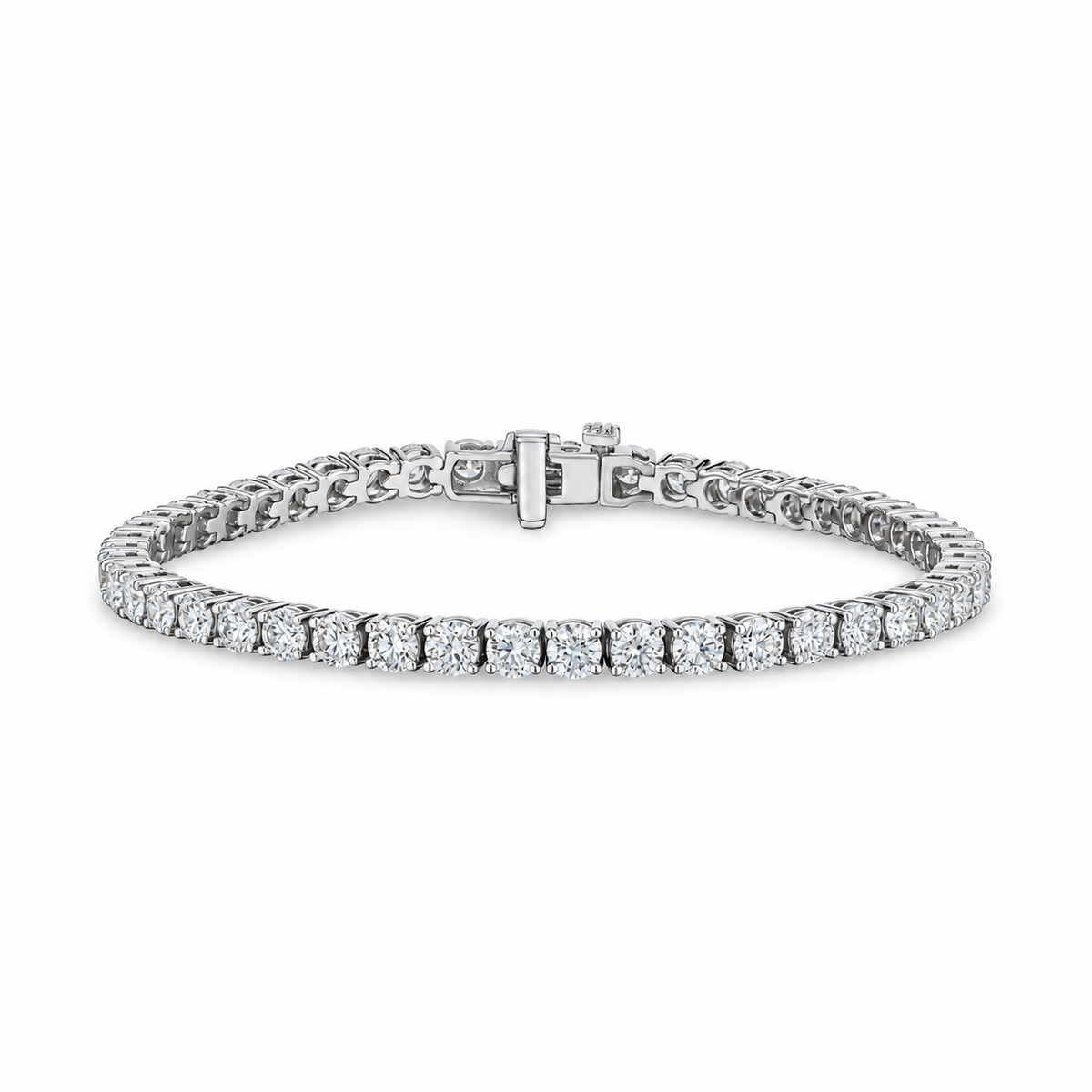 white gold tennis bracelet
