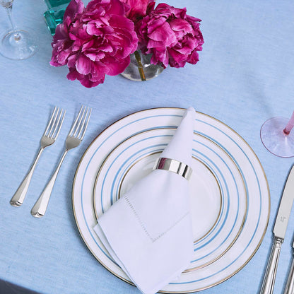 Classic Open Oval Napkin Ring in Sterling Silver