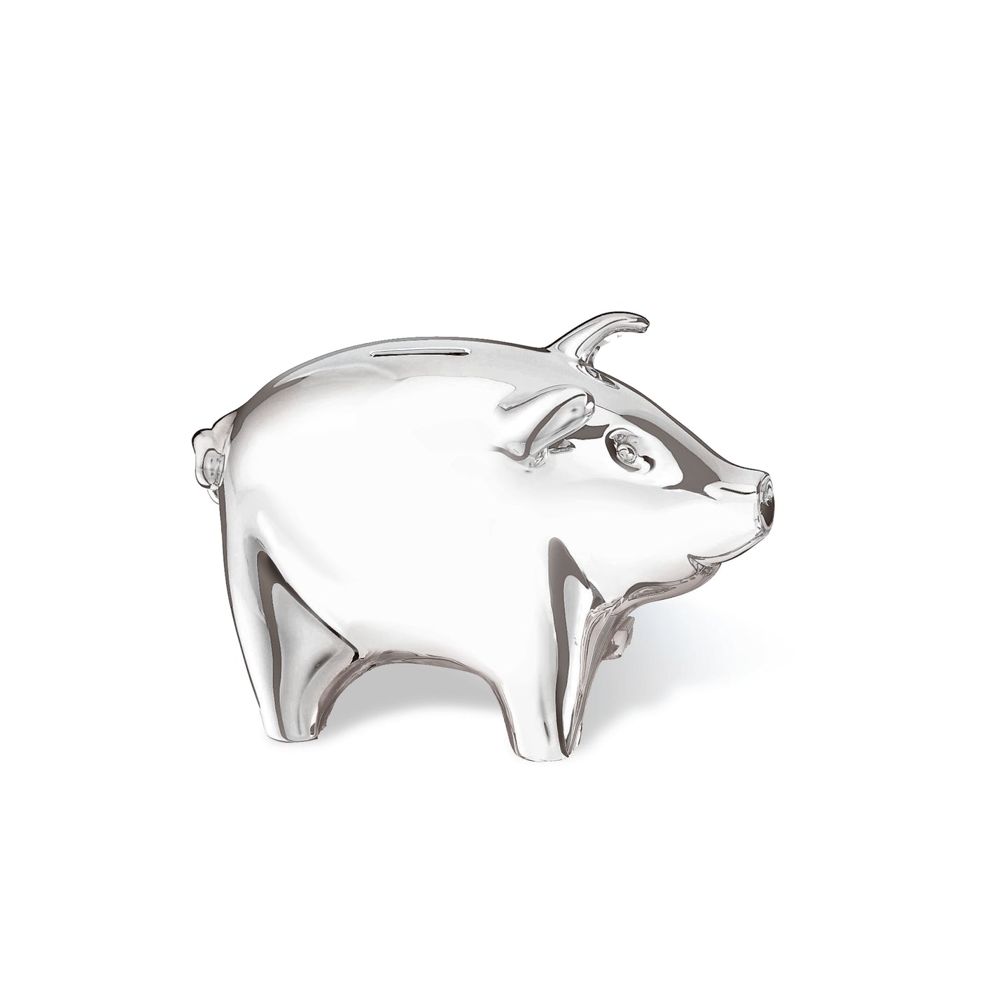 Piggy Money Bank in Sterling Silver