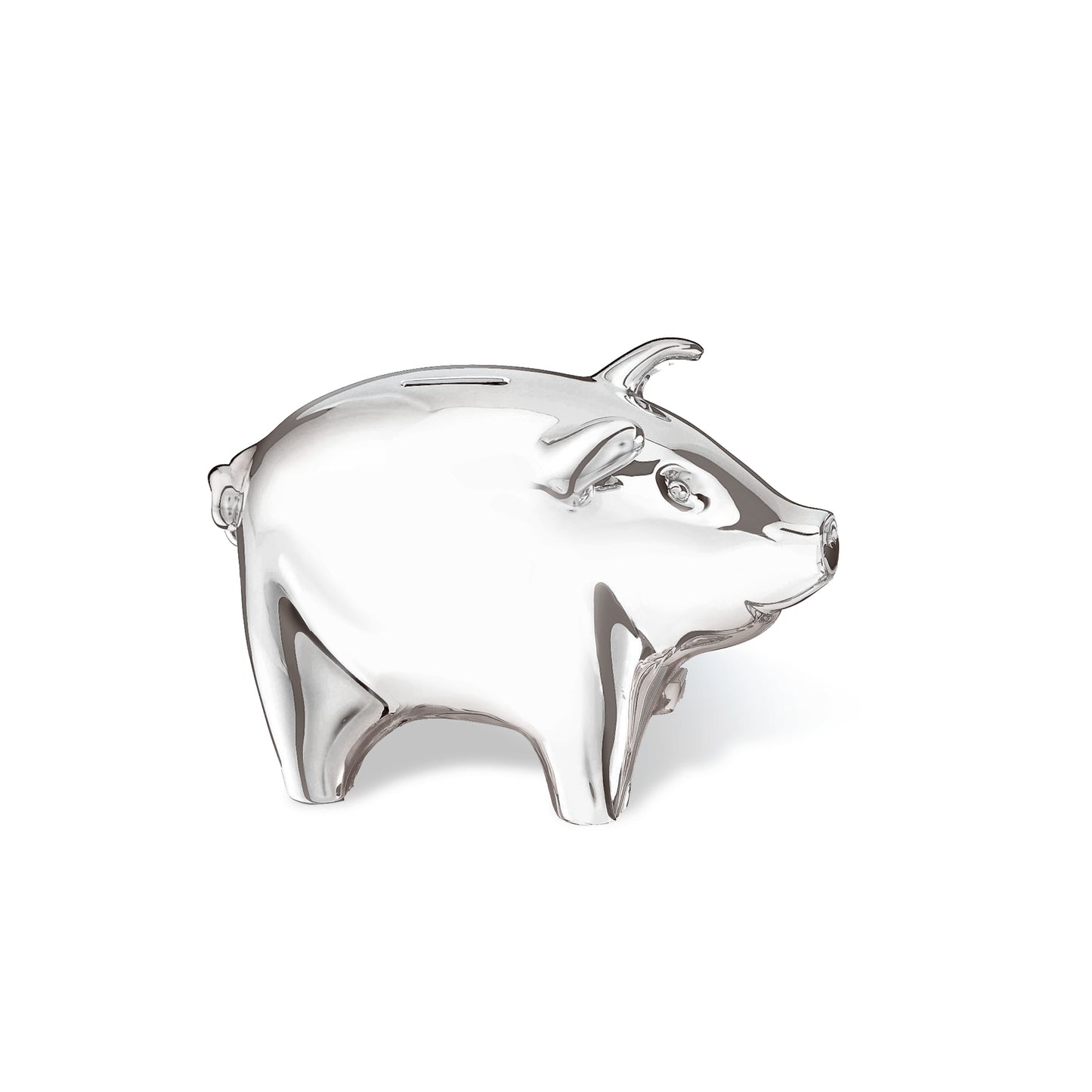 Piggy Money Bank in Sterling Silver