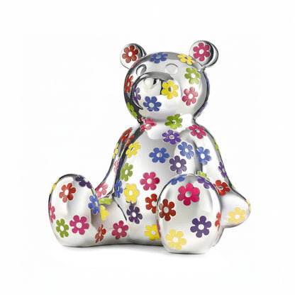 Numbered Edition Pop Art Teddy Money Bank