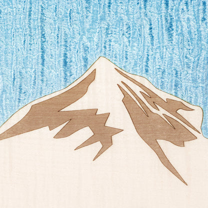 サンモリッツの寄木細工の腕時計とカフスボタンのボックス