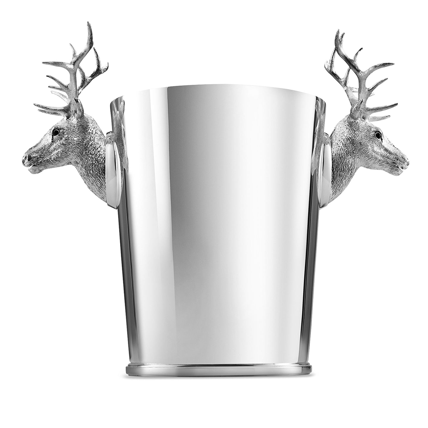 Stag Champagne Cooler in Sterling Silver