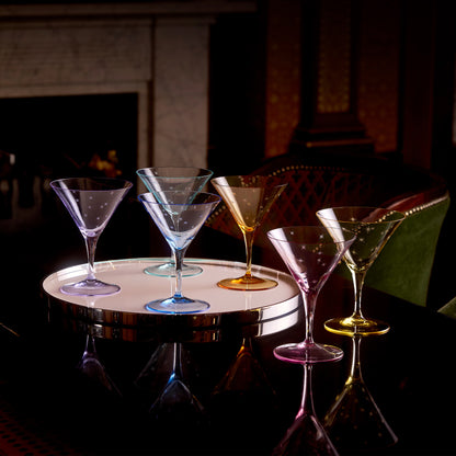 Star Martini Glasses, Set of 6
