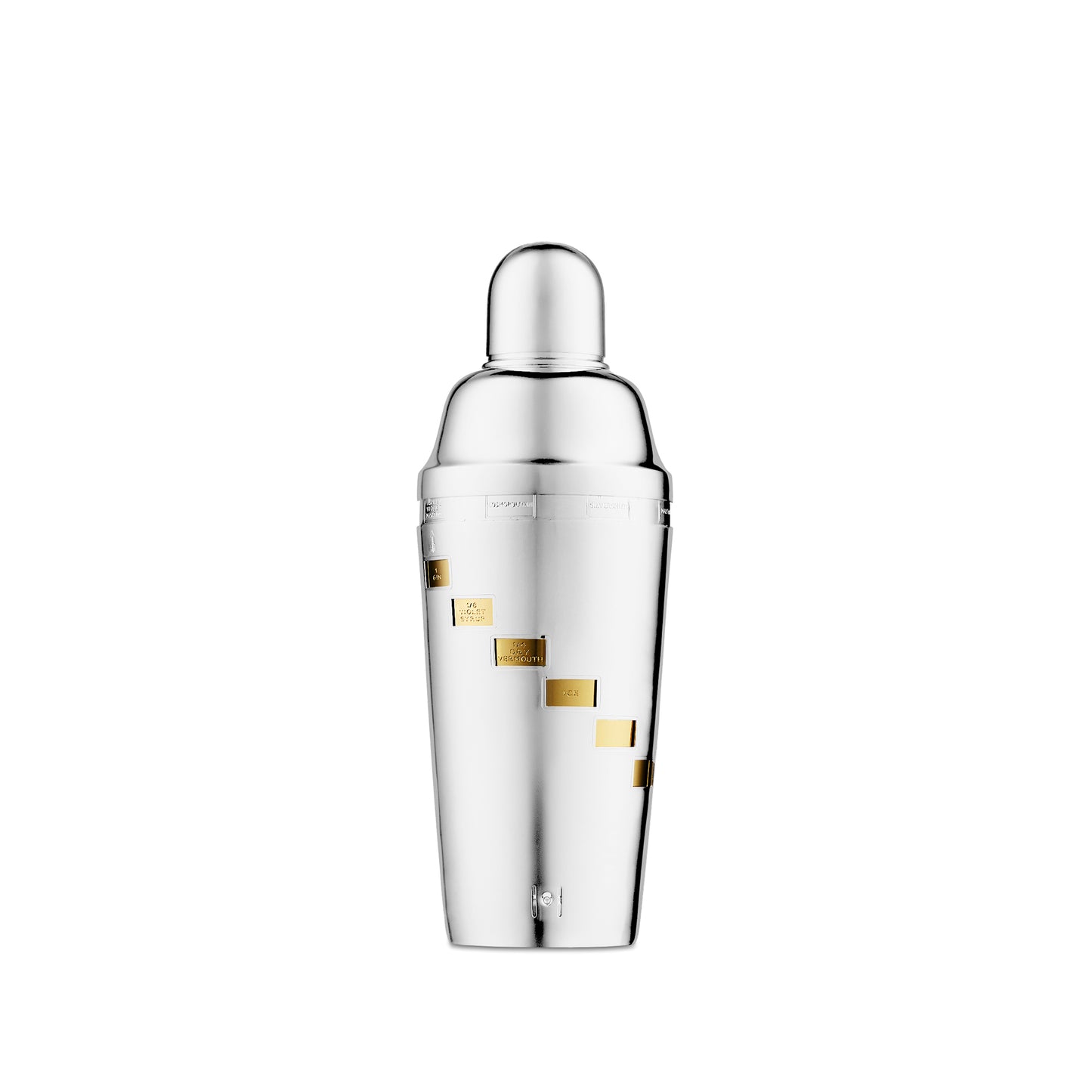 Tell Me How Cocktail Shaker in Sterling Silver