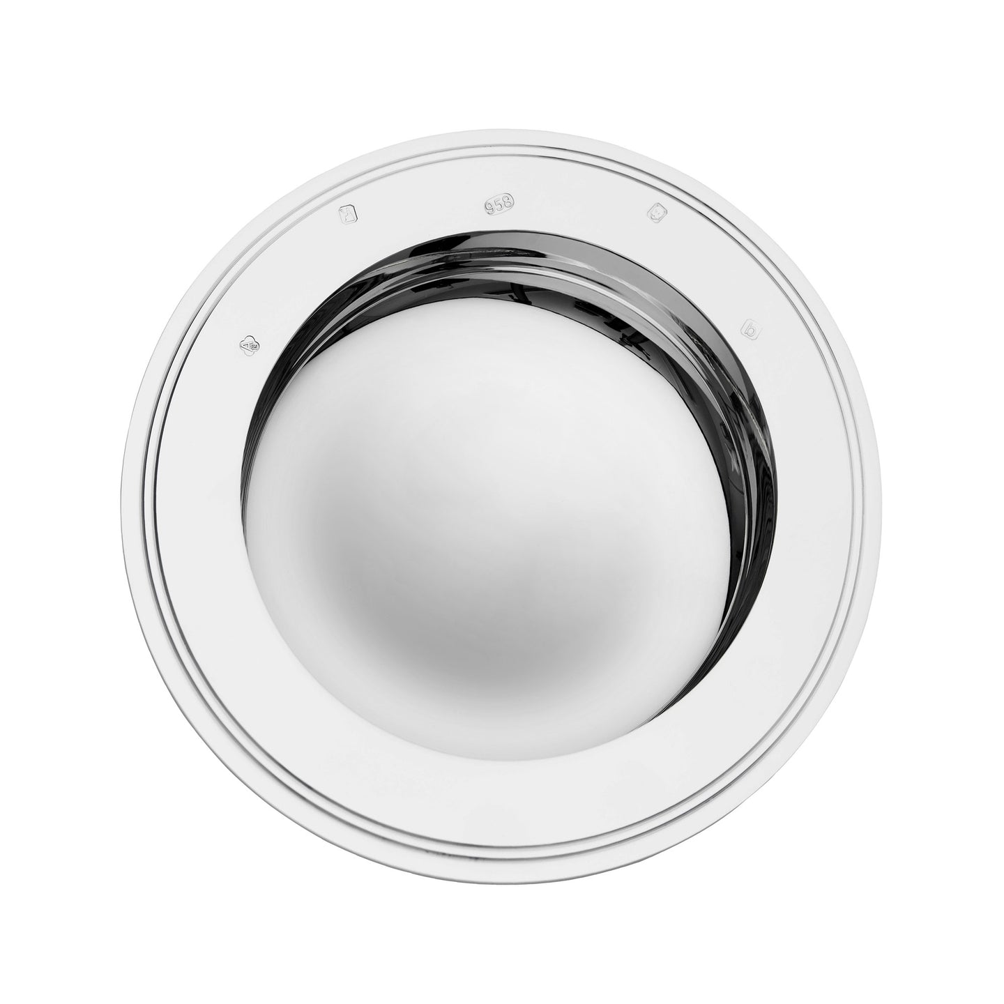 Alms Dish in Sterling Silver, Extra Large