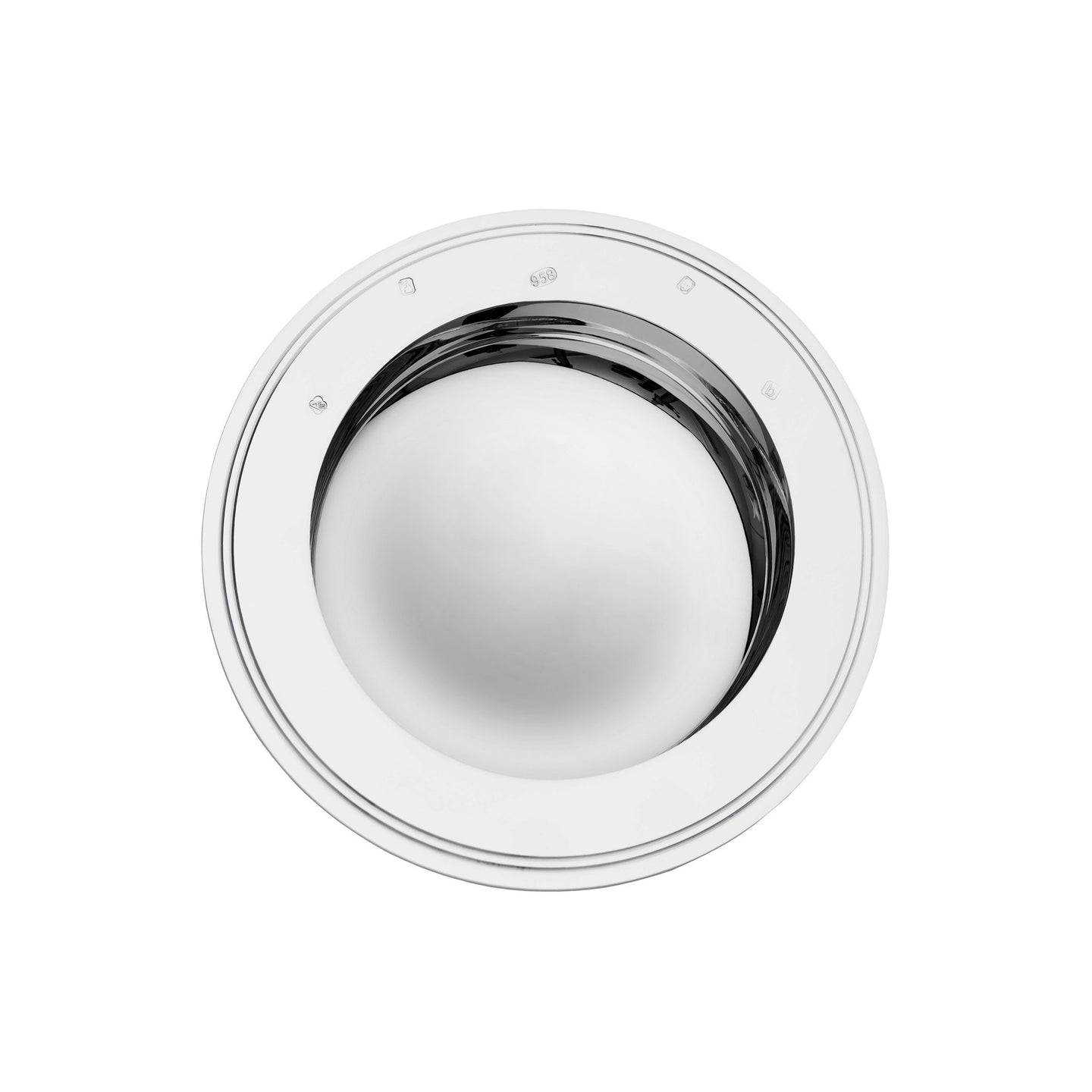 Alms Dish in Sterling Silver, Large