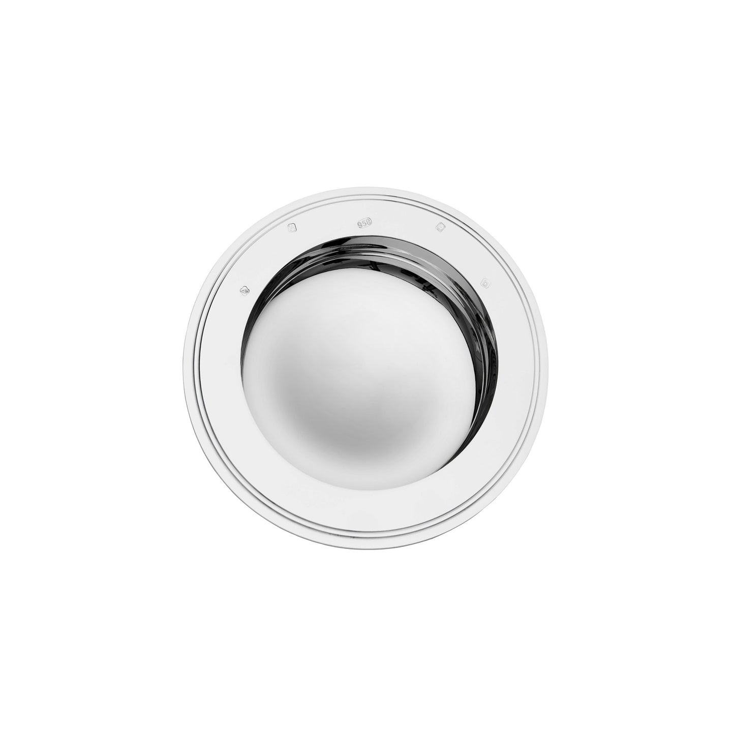 Alms Dish in Sterling Silver, Medium