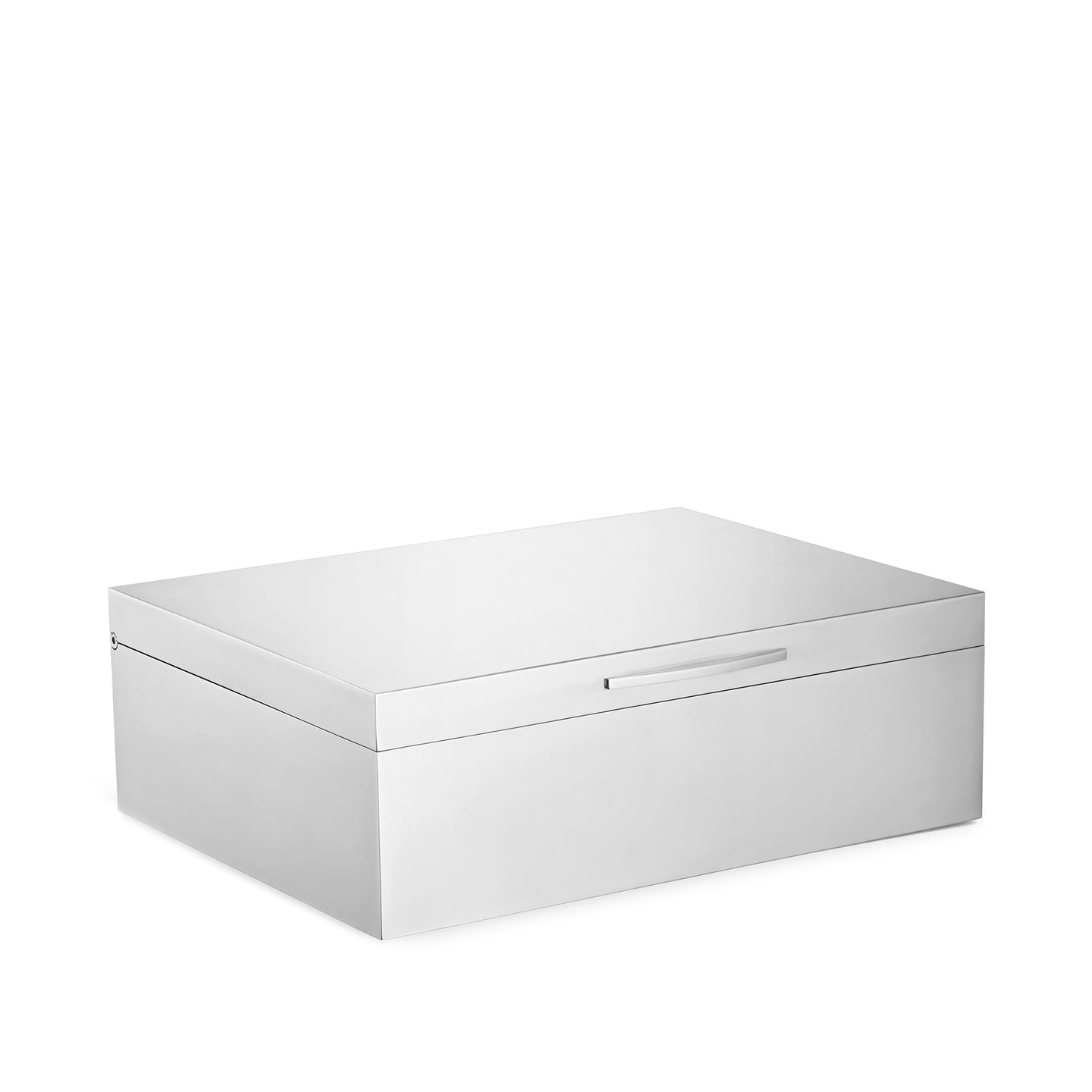 Brick Box in Sterling Silver