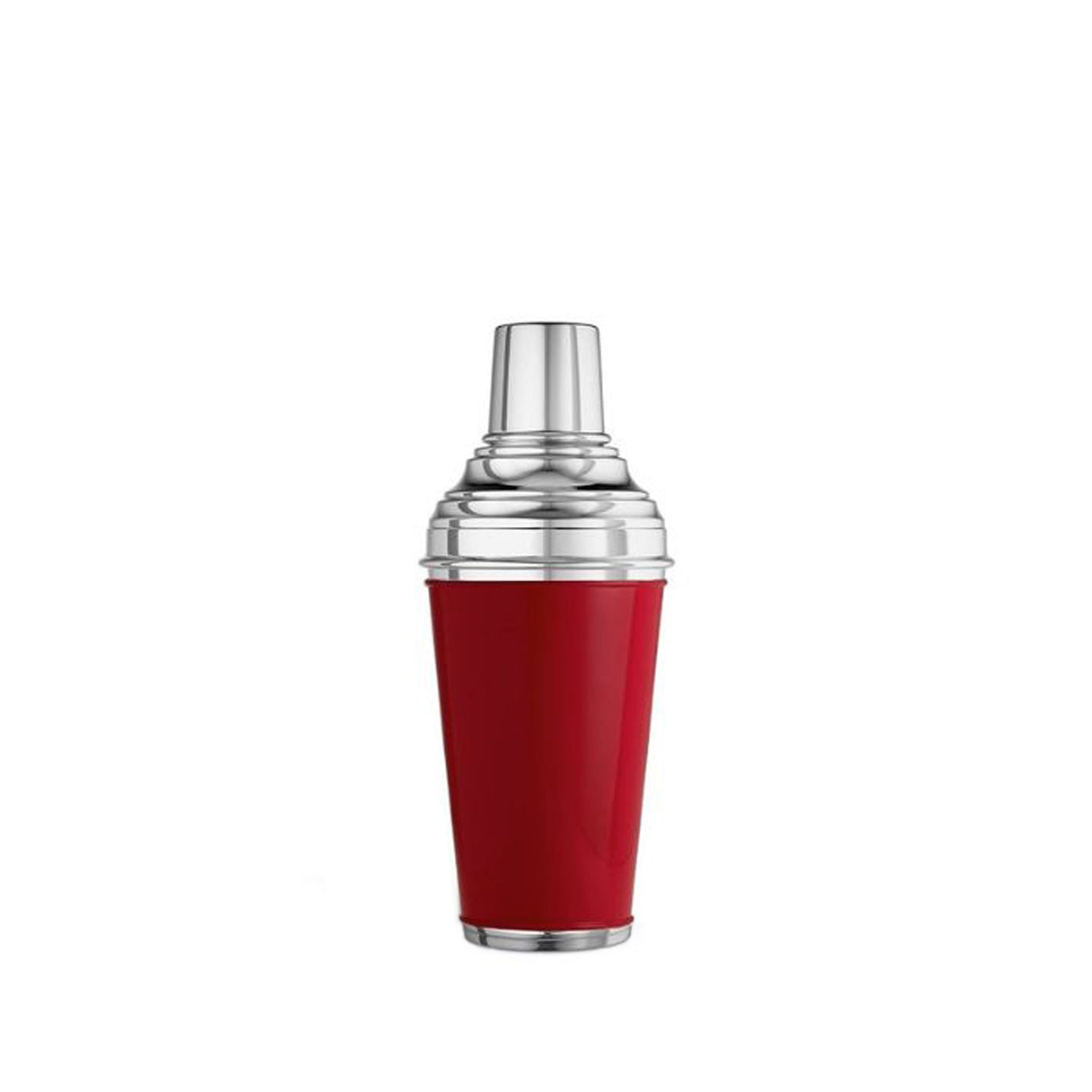 Enamelled Sterling Silver Cocktail Shaker