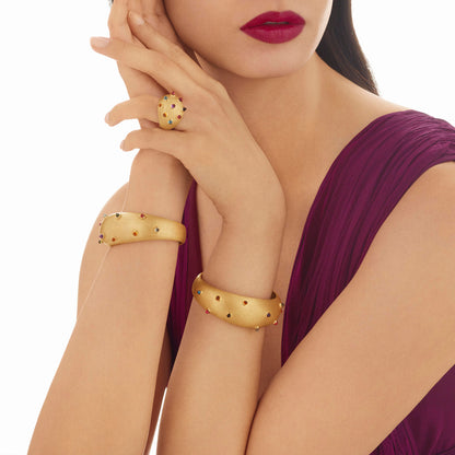 Cosmic Ausum Sputnik Ring in 18ct Yellow Gold