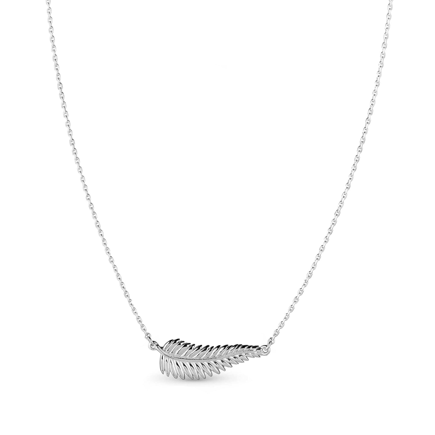 Fern Necklace in Sterling Silver