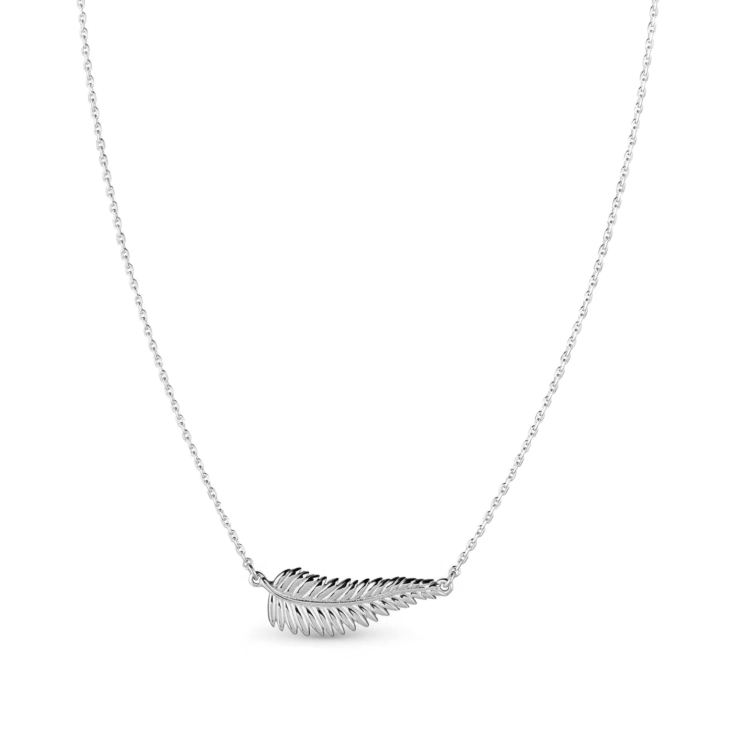 Fern Necklace in Sterling Silver