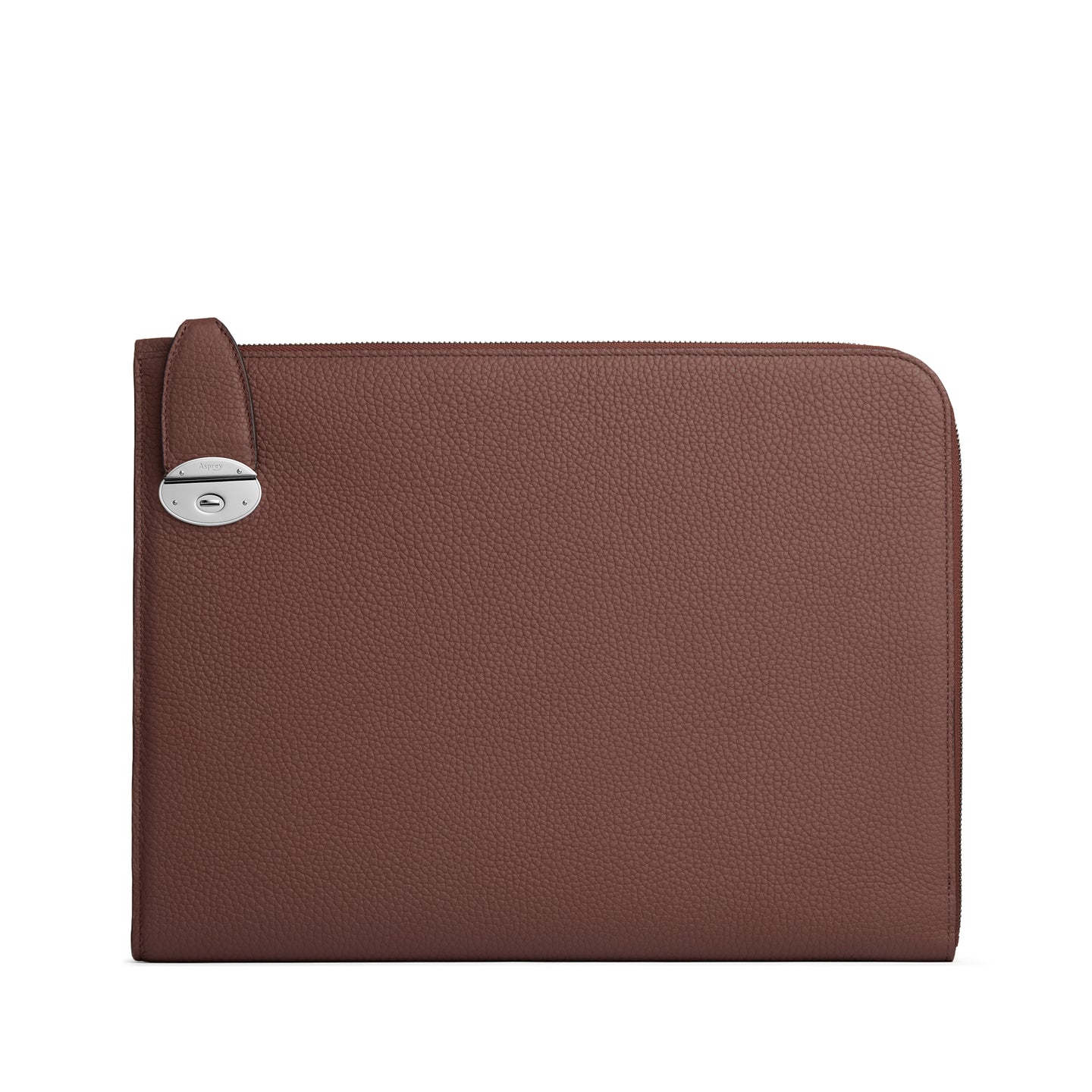 GMT Laptop & Document Folio in Soft Grain Leather and Nubuck