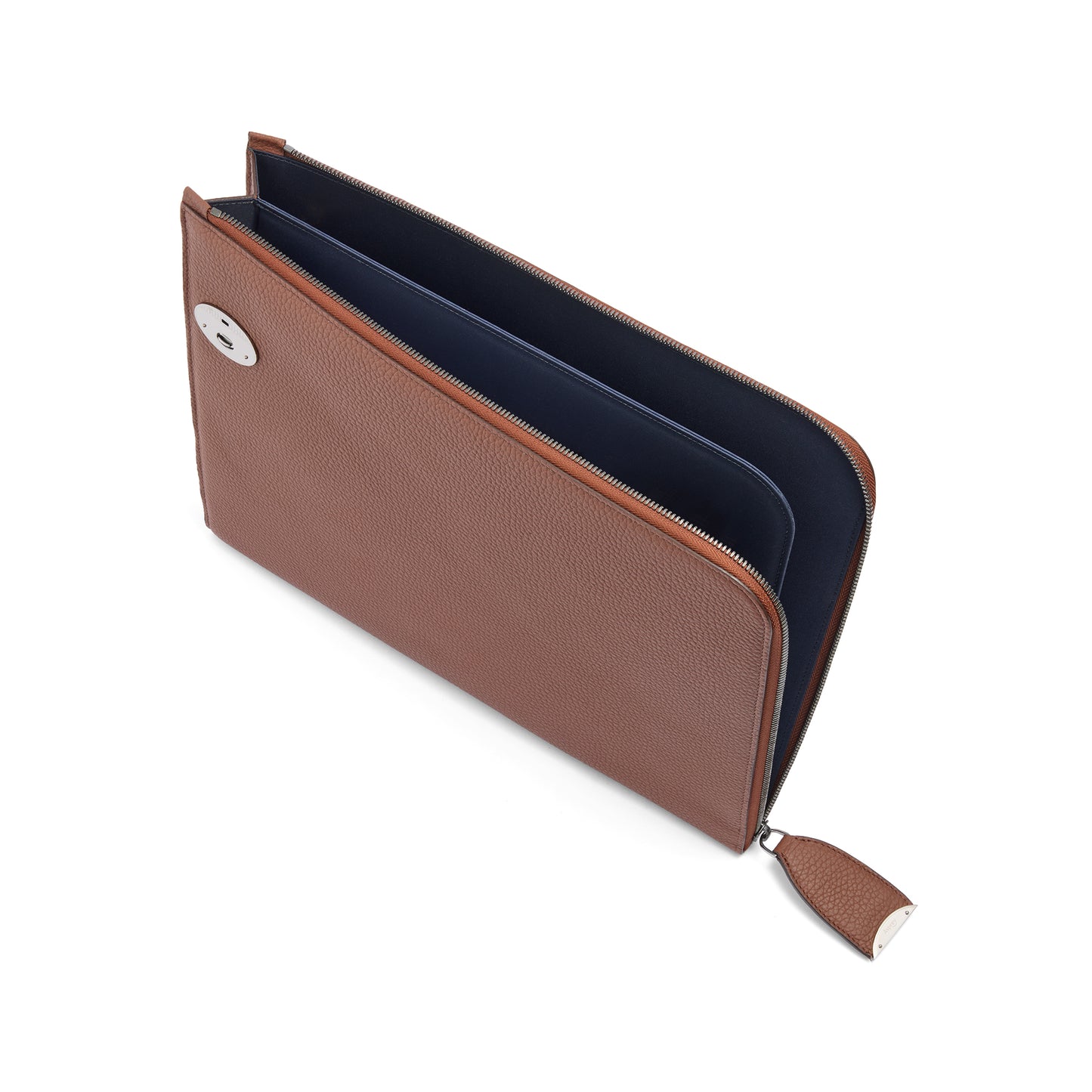 GMT Laptop & Document Folio in Soft Grain Leather and Nubuck