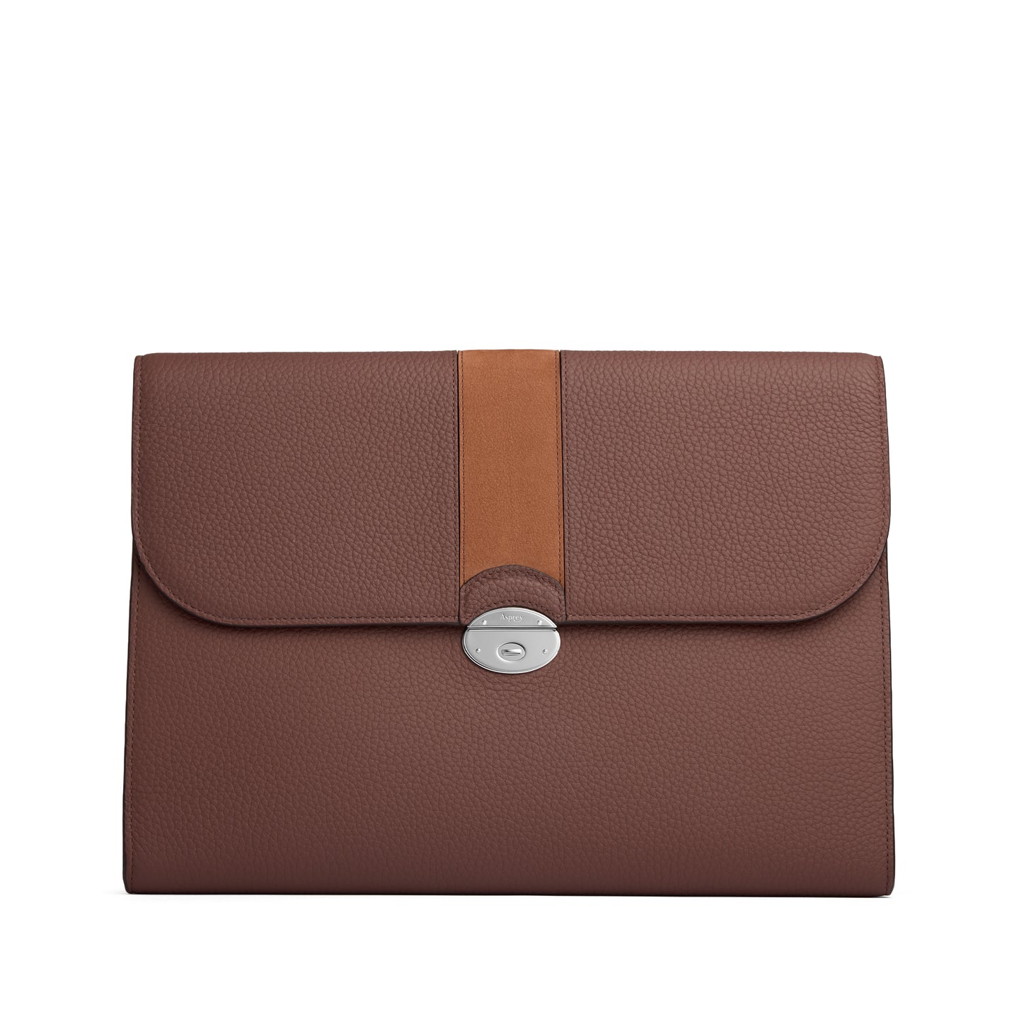 GMT Document Folio in Soft Grain Leather & Nubuck