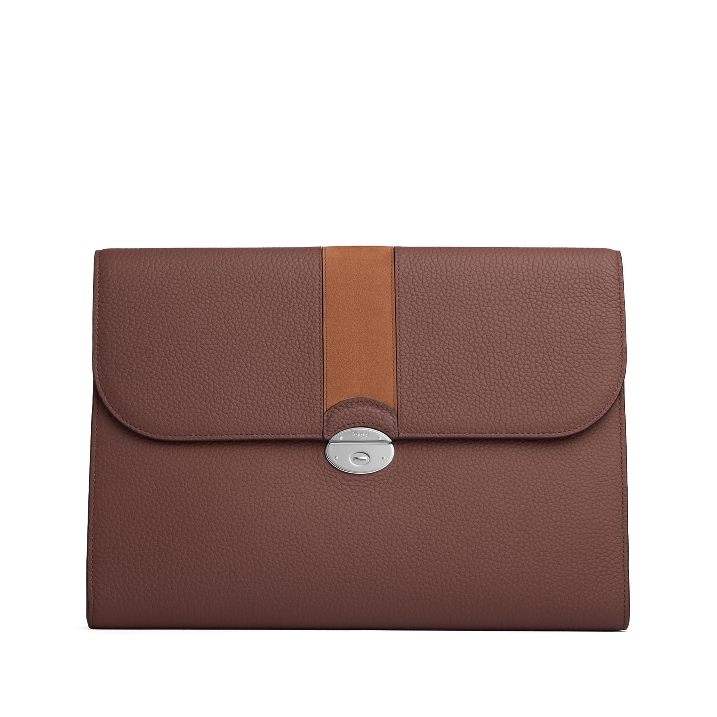 GMT Document Folio in Soft Grain Leather & Nubuck