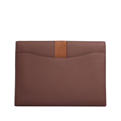 GMT Document Folio in Soft Grain Leather & Nubuck