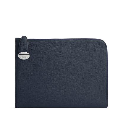 GMT Laptop & Document Folio in Soft Grain Leather and Nubuck