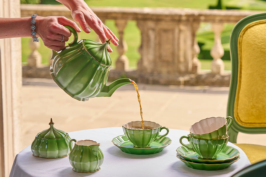 Zebra Espresso Cup & Saucer – Asprey London