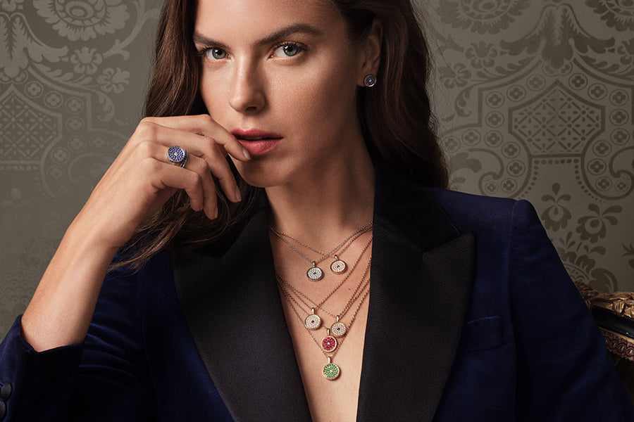 Small Double Pocket Makeup Mirror in Sterling Silver – Asprey London