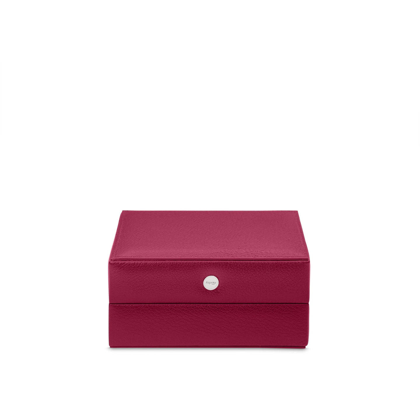 Leigh Mini Jewel Box in Pebble Grain Leather