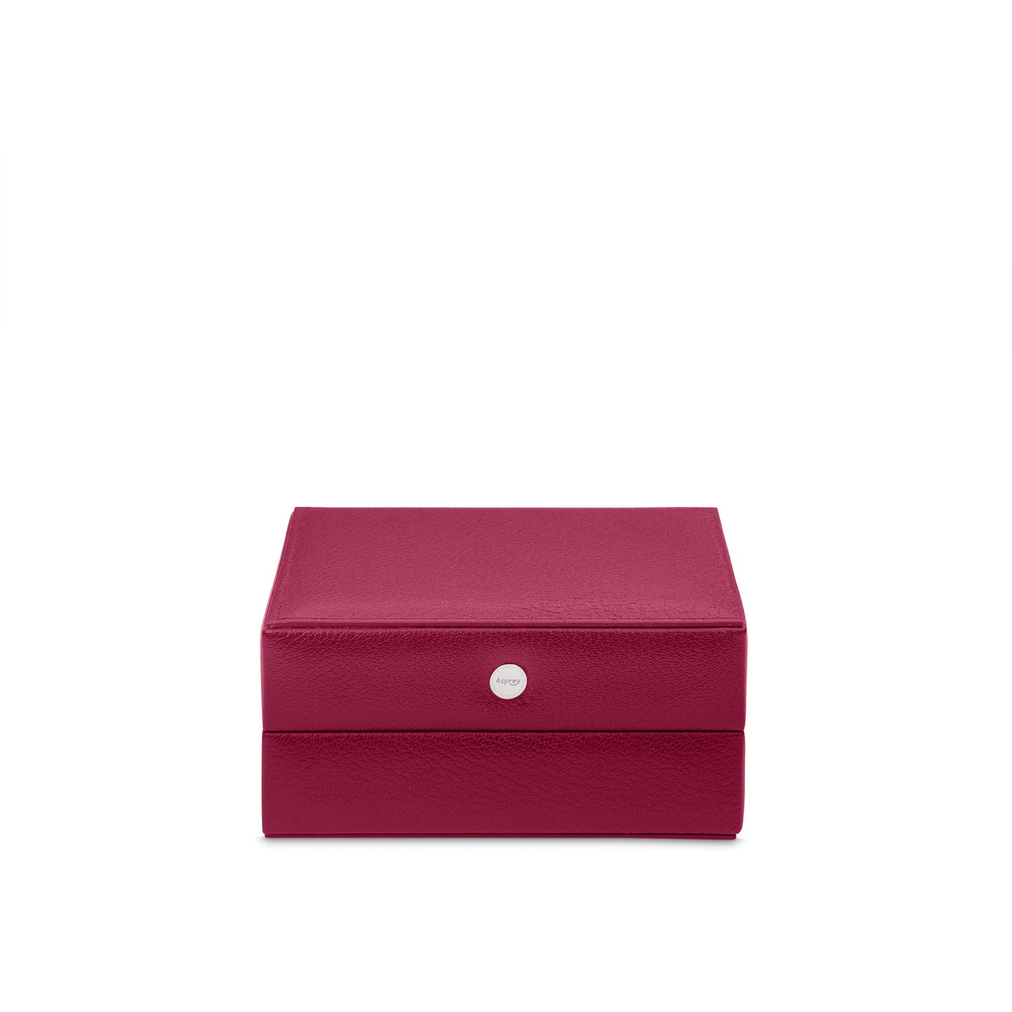 Leigh Mini Jewel Box in Pebble Grain Leather