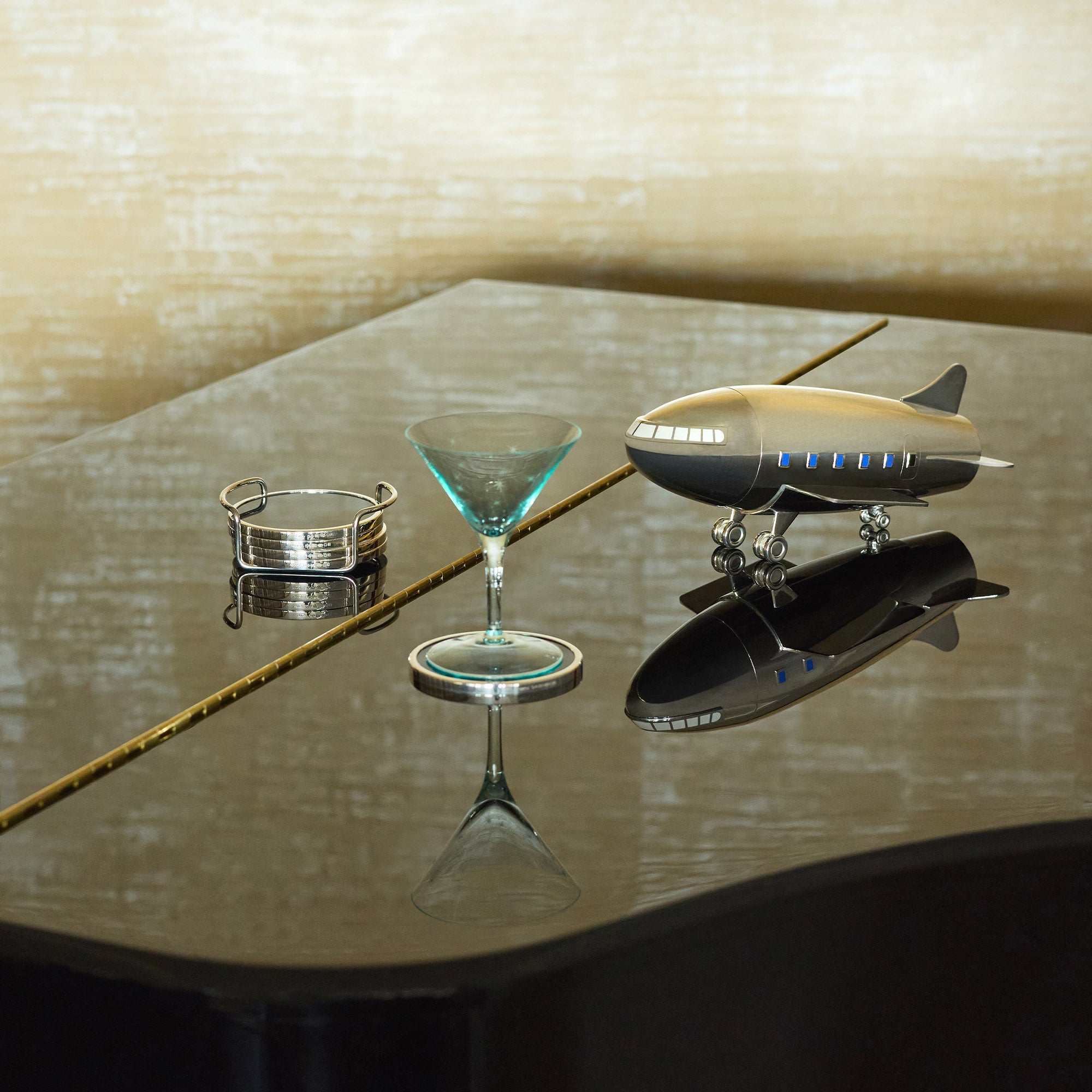 Aeroplane Cocktail Shaker in Sterling Silver – Asprey London Aeroplane Cocktail Shaker in Sterling Silver – Asprey London