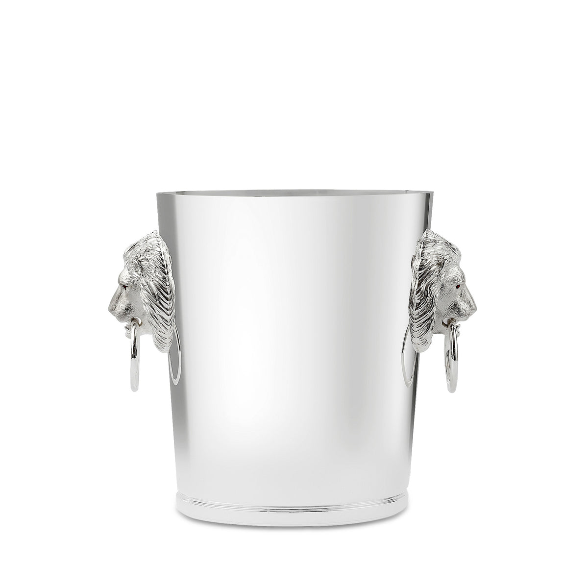 Lion Ice Bucket in Sterling Silver