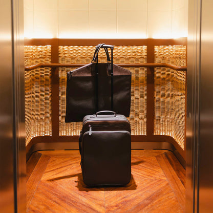 GMT Suit Bag in Soft Grain Leather & Nubuck