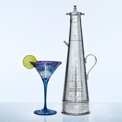 Thirst Extinguisher Cocktail Shaker in Sterling Silver