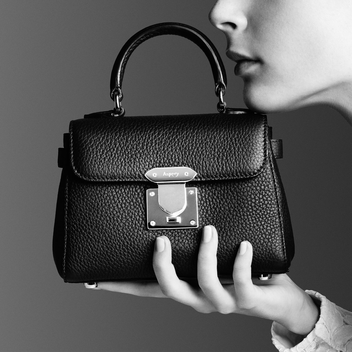 167 Micro Mini Handbag in Soft Grain Leather