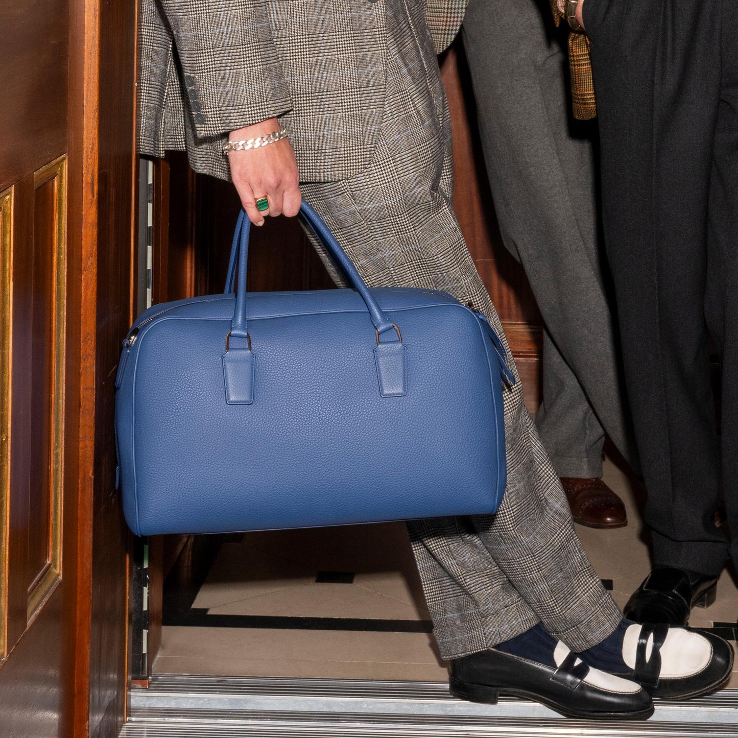 GMT Duffel Bag in Soft Grain Leather