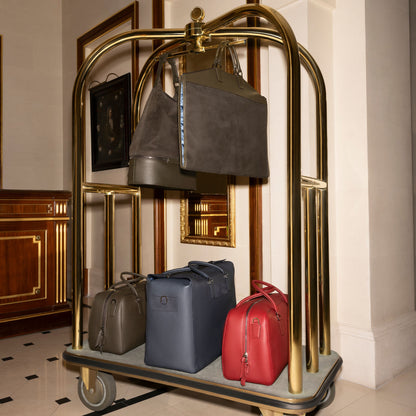 GMT Duffel Bag in Soft Grain Leather